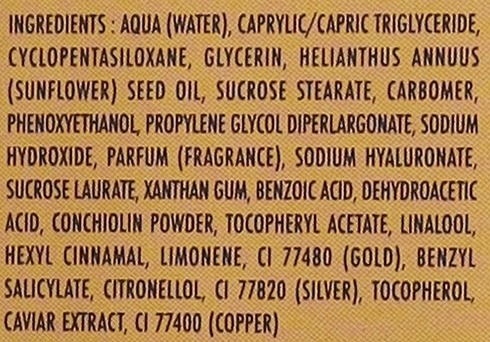 La Sultane De Saba Gold & Champagne Gold Anti-Ageing Cream — Крем для обличчя, 50 ml-Зволожувальний крем для обличчя — La Sultane De Saba Gold & Champagne Gold Anti-Ageing Cream-зображення_3