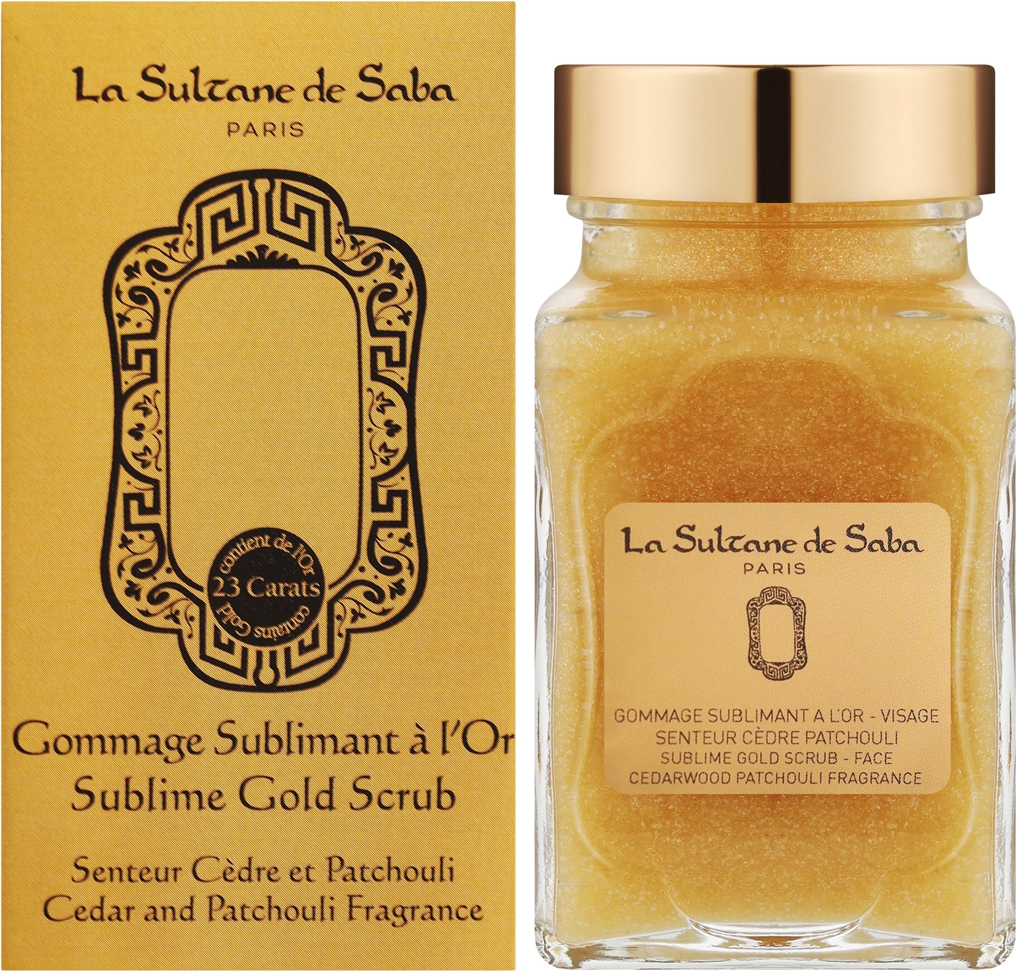 La Sultane De Saba Gold & Champagne Gold Anti-Ageing Scrub — Гоммаж, Скраб для обличчя, 100 ml-Гомаж для обличчя — La Sultane De Saba Gold & Champagne Gold Anti-Ageing Scrub-зображення_2