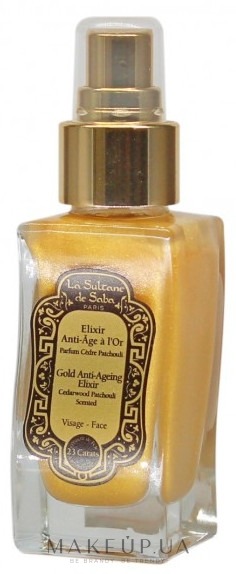 La Sultane De Saba Gold & Champagne Gold Anti-Ageing Elixir — Еліксир для обличчя, 50 ml-Еліксир для обличчя — La Sultane De Saba Gold & Champagne Gold Anti-Ageing Elixir