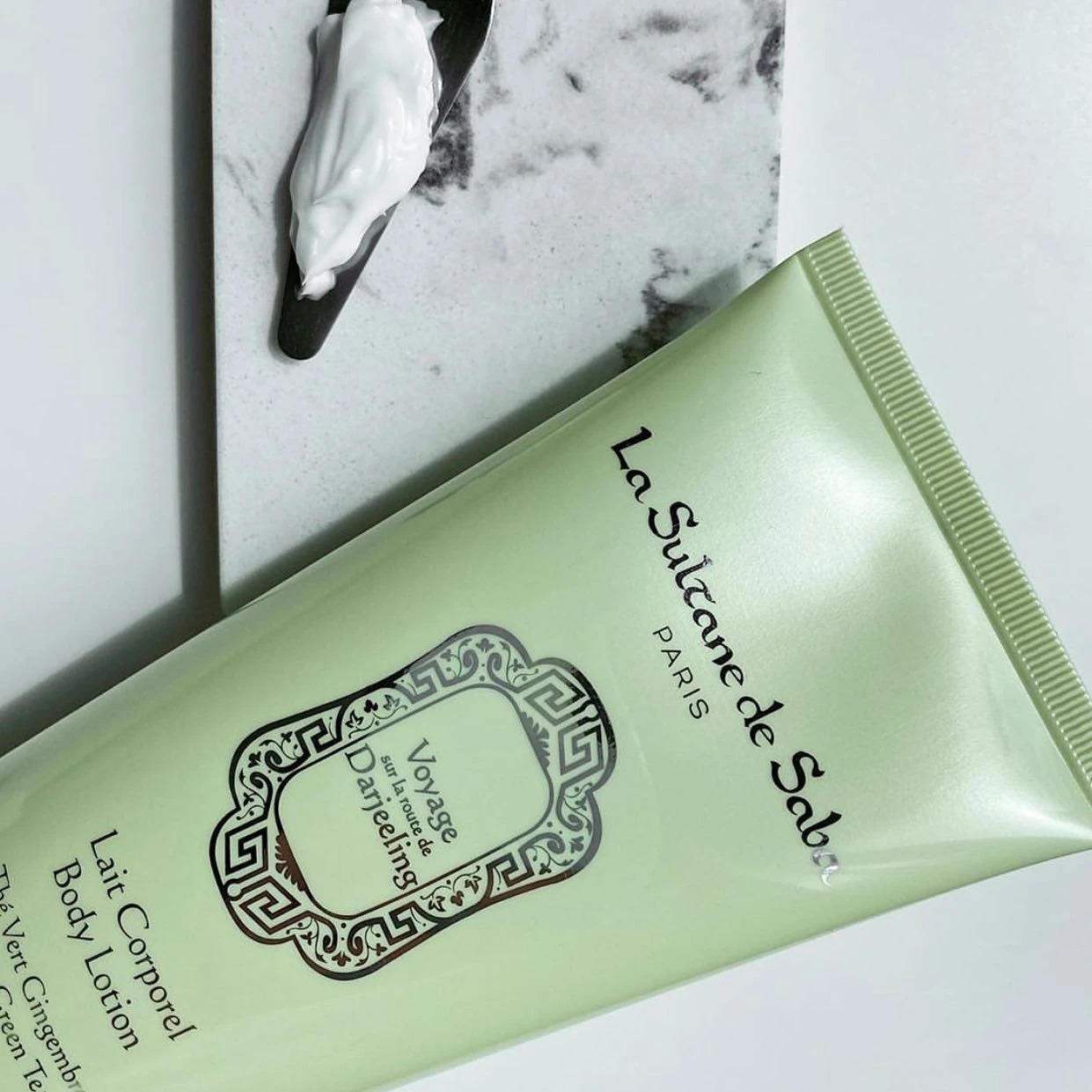 La Sultane de Saba Body Lotion Green Ginger Tea, 200 мл-Молочко для тіла з ароматом зеленого чаю та імбиру-зображення_2