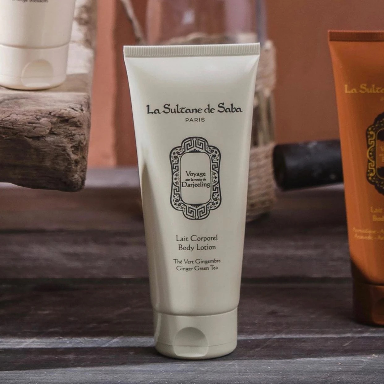 La Sultane de Saba Body Lotion Green Ginger Tea, 200 мл-Молочко для тіла з ароматом зеленого чаю та імбиру-зображення_4