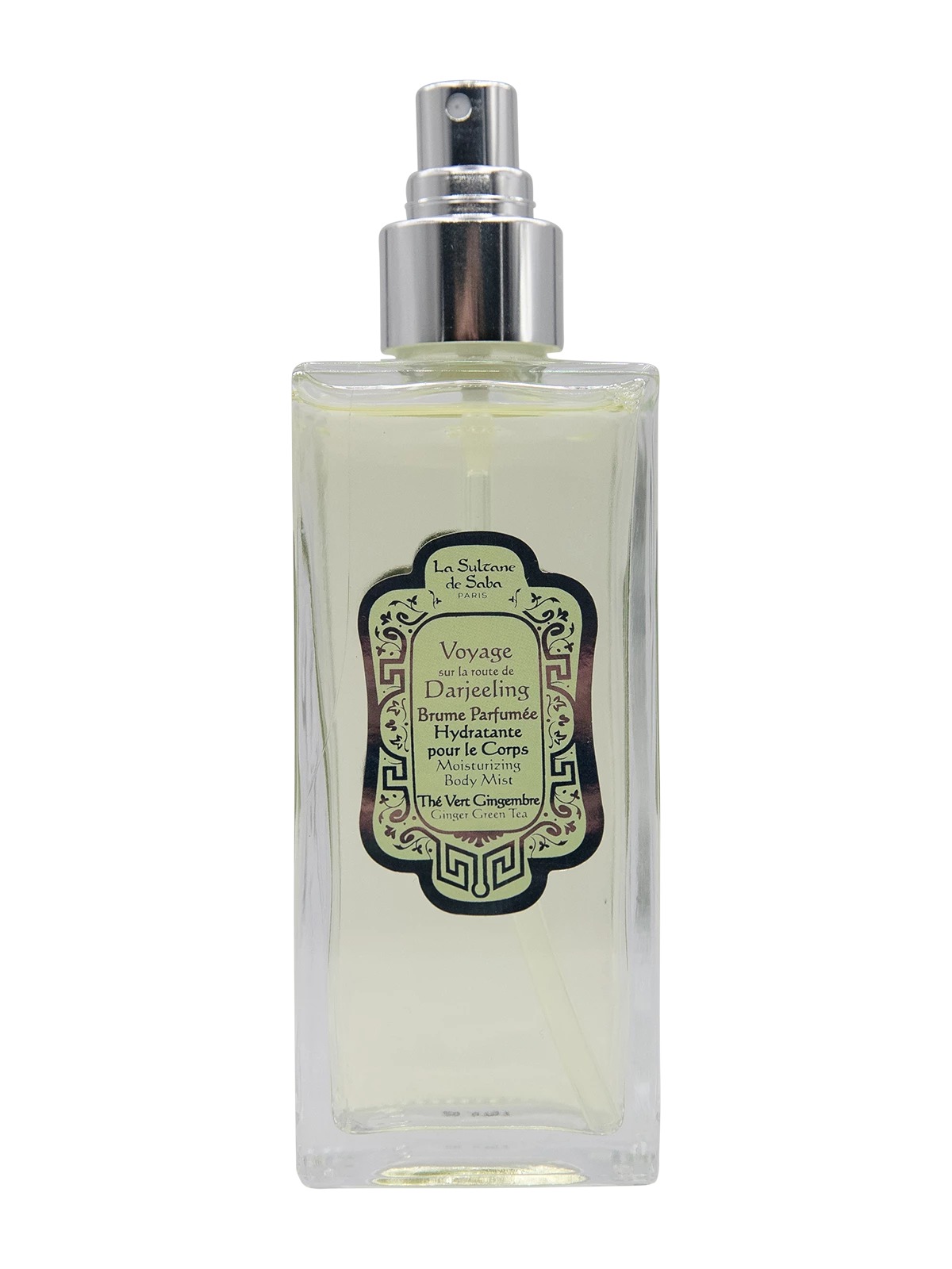 La Sultane de Saba Moisturizing Body Mist Ginger Green Tea Fragrance, 200 мл-Зволожуючий спрей для тіла 