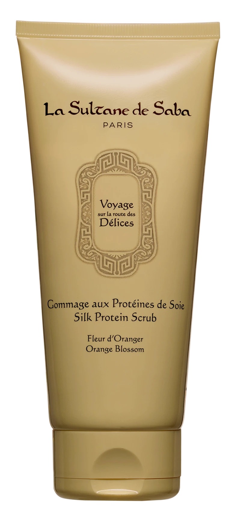 La Sultane de Saba Silk Protein Scrub Orange Blossom, 200 мл-Скраб для тіла з ароматом апельсинових квітів