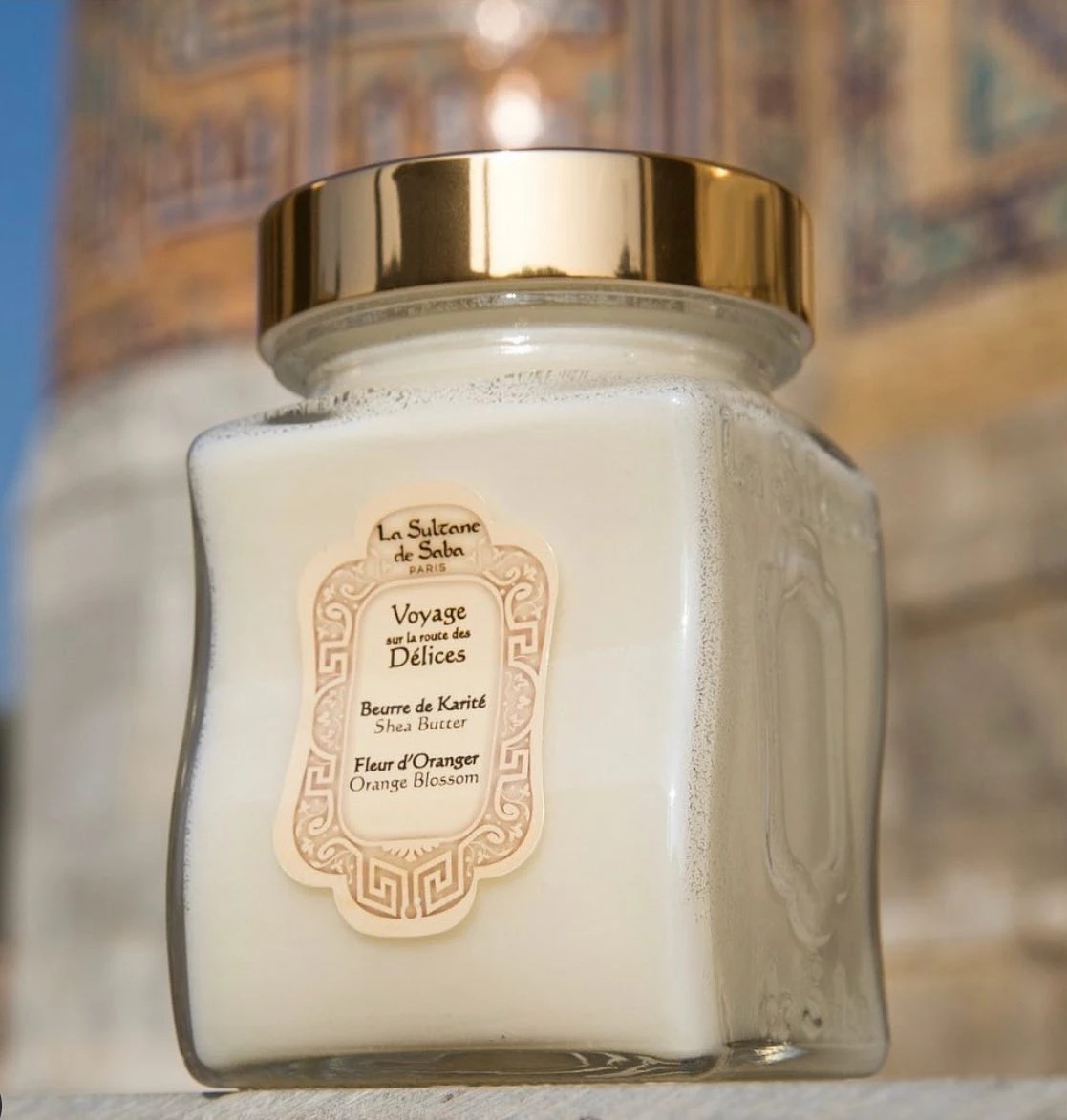 La Sultane de Saba Shea Butter Orange Blossom, 300 гр-Масло каріте з ароматом апельсинових квітів-зображення_4