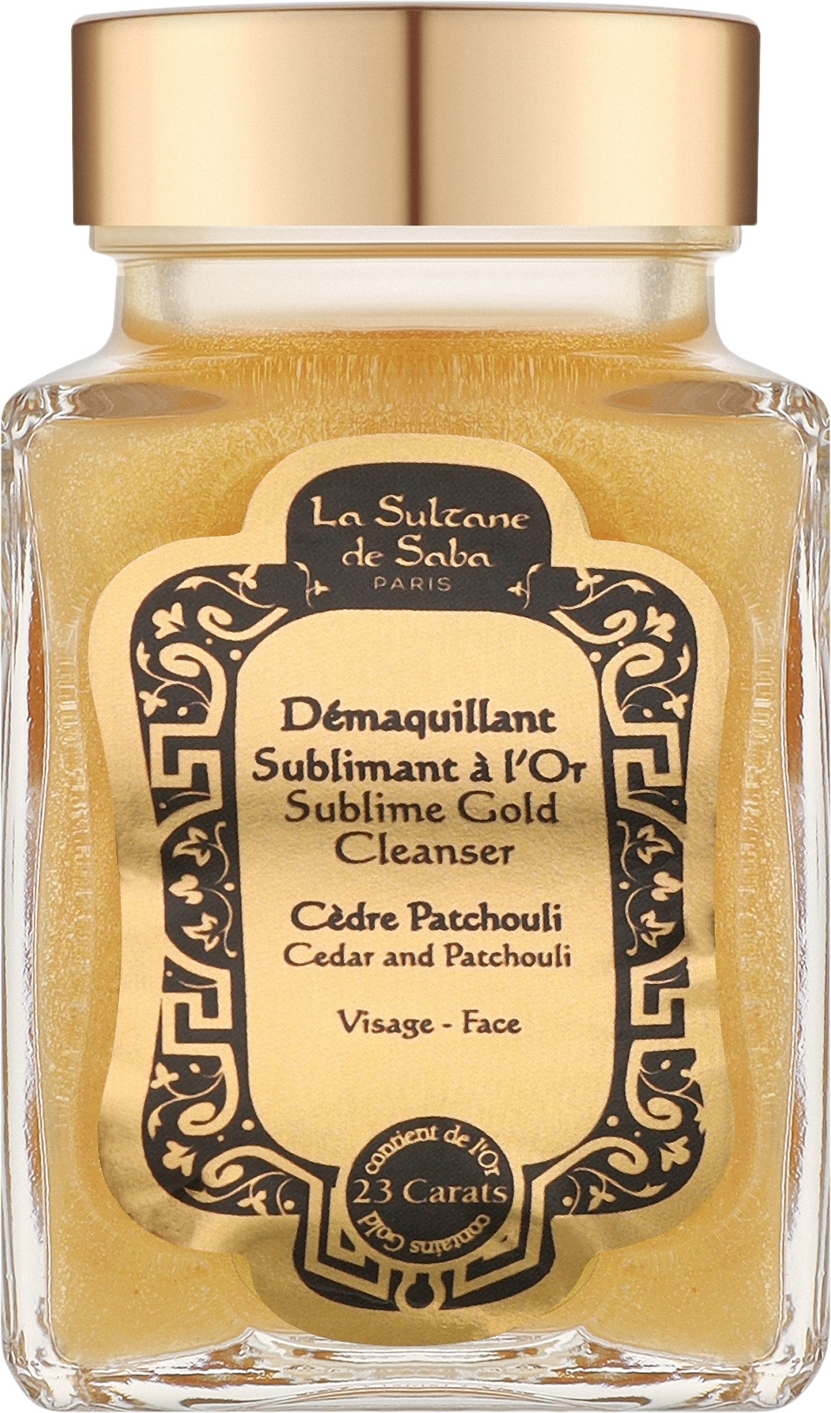 La Sultane De Saba Gold & Champagne 23-Carat Gold Gel Cleanser — Гель для обличчя, Засоби для зняття макіяжу, 100 ml-Гель-демакіяж для обличчя — La Sultane De Saba Gold & Champagne 23-Carat Gold Gel Cleanser