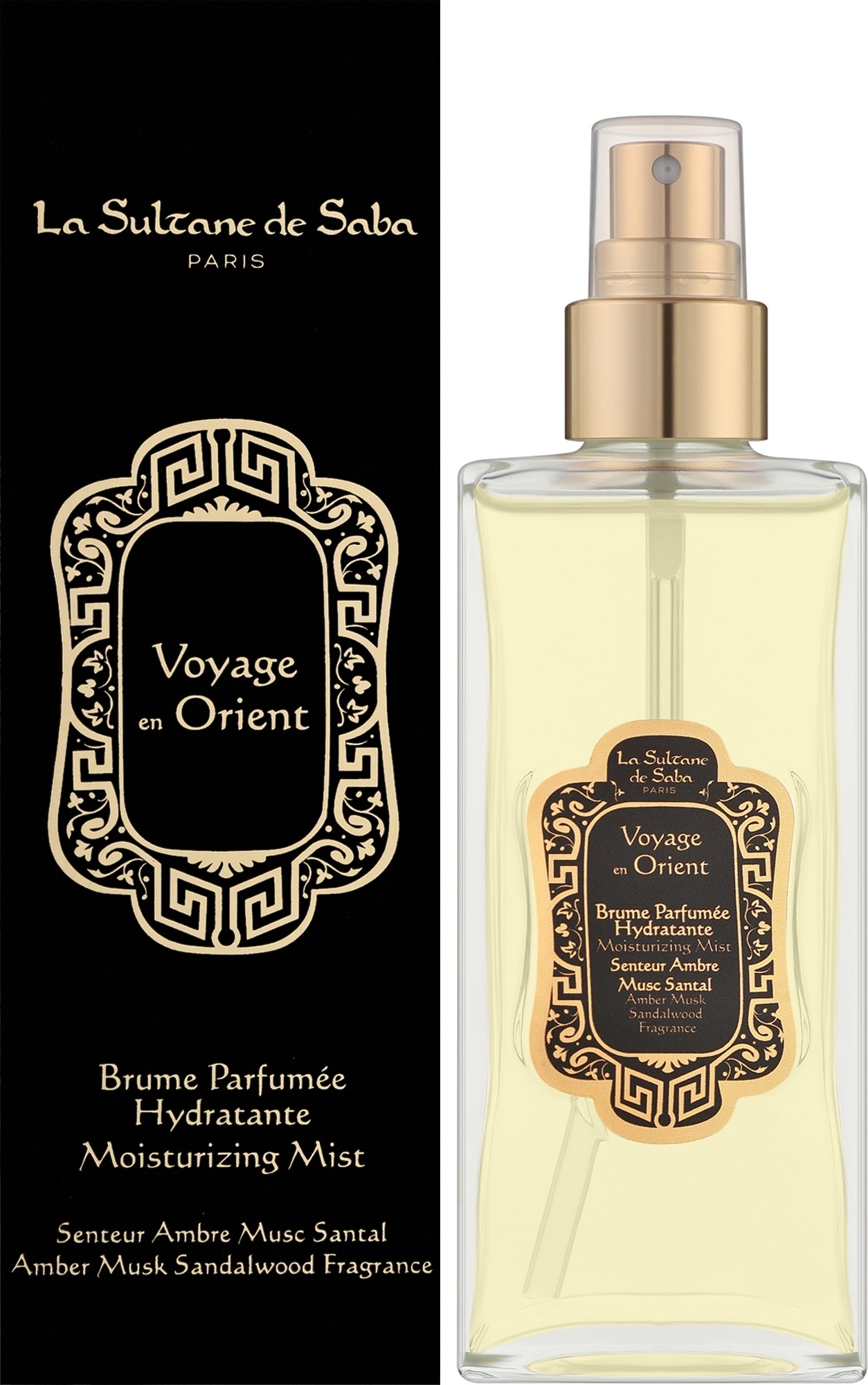 La Sultane de Saba Ambre Musc Santal — Спрей для тіла, 200 ml-Спрей для тіла — La Sultane de Saba Ambre Musc Santal-зображення_2
