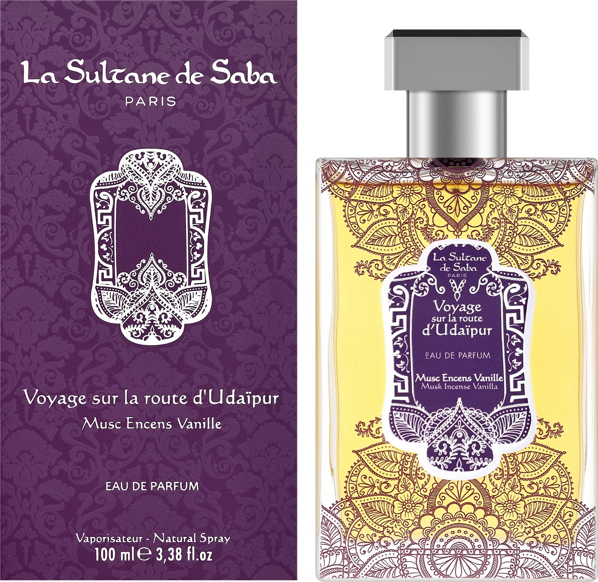 La Sultane de Saba Musk Incense Vanilla — Парфумована вода, 100 ml-Парфумована вода — La Sultane de Saba Musk Incense Vanilla-зображення_3