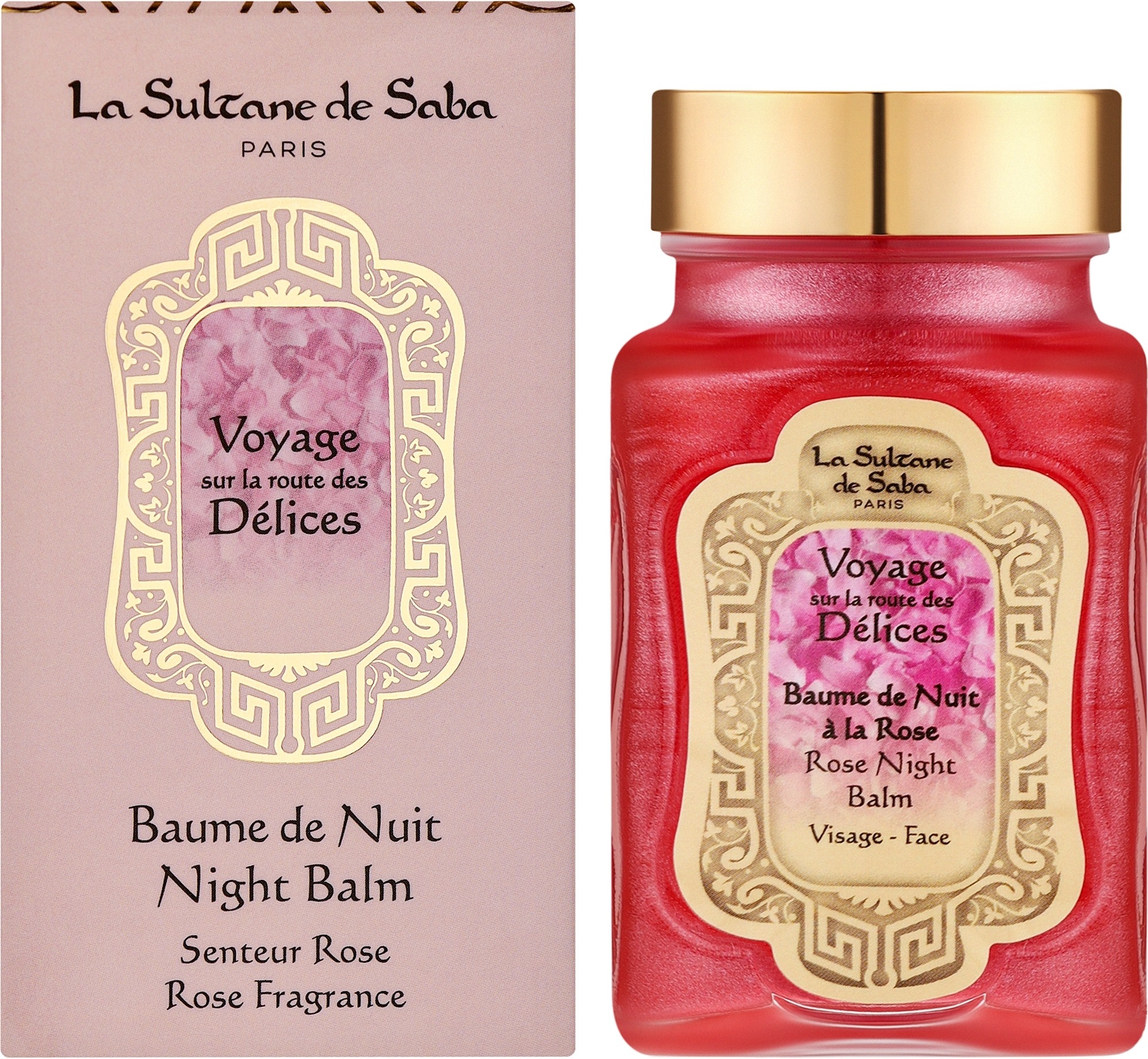 La Sultane de Saba Rose Night Balm — Бальзам для обличчя, 100 ml-Бальзам для обличчя — La Sultane de Saba Rose Night Balm-зображення_2