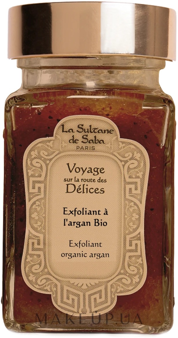 La Sultane De Saba Bio Argan & Orange Blossom Argan Face Exfoliating — Гоммаж, 100 ml-Гомаж для обличчя — La Sultane De Saba Bio Argan & Orange Blossom Argan Face Exfoliating