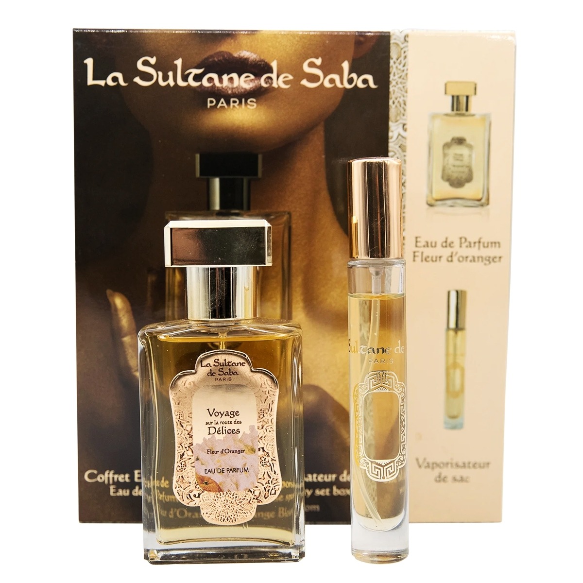 La Sultane de Saba Fleur d'Oranger Orange Blossom — Набір, 50 ml-Набір (edp/50ml + edp/mini/10ml) — La Sultane de Saba Fleur d'Oranger Orange Blossom