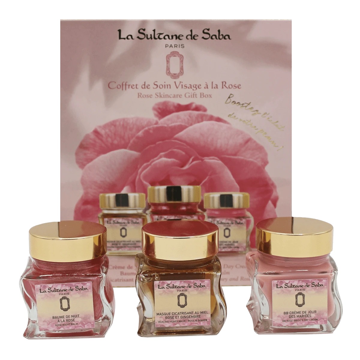 La Sultane de Saba Rose Facial Box, 100 мл-Подарунковий набір