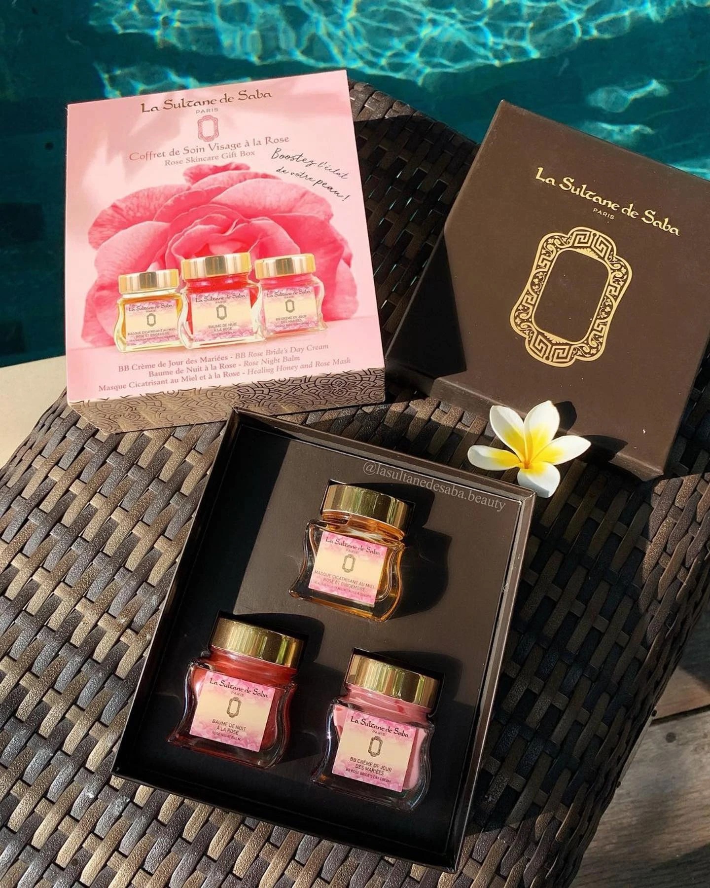 La Sultane de Saba Rose Facial Box, 100 мл-Подарунковий набір-зображення_4
