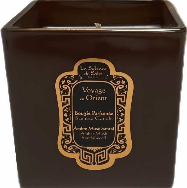 La Sultane de Saba Ambre Musc Santal — Ароматична свічка, 200 g-Олія для тіла — La Sultane de Saba Ambre Musc Santal