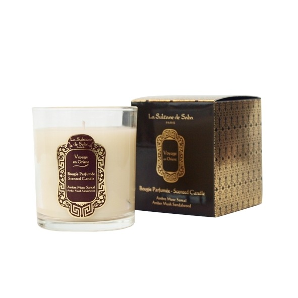 La Sultane de Saba Ambre Musc Santal — Ароматична свічка, 200 g-Олія для тіла — La Sultane de Saba Ambre Musc Santal-зображення_2
