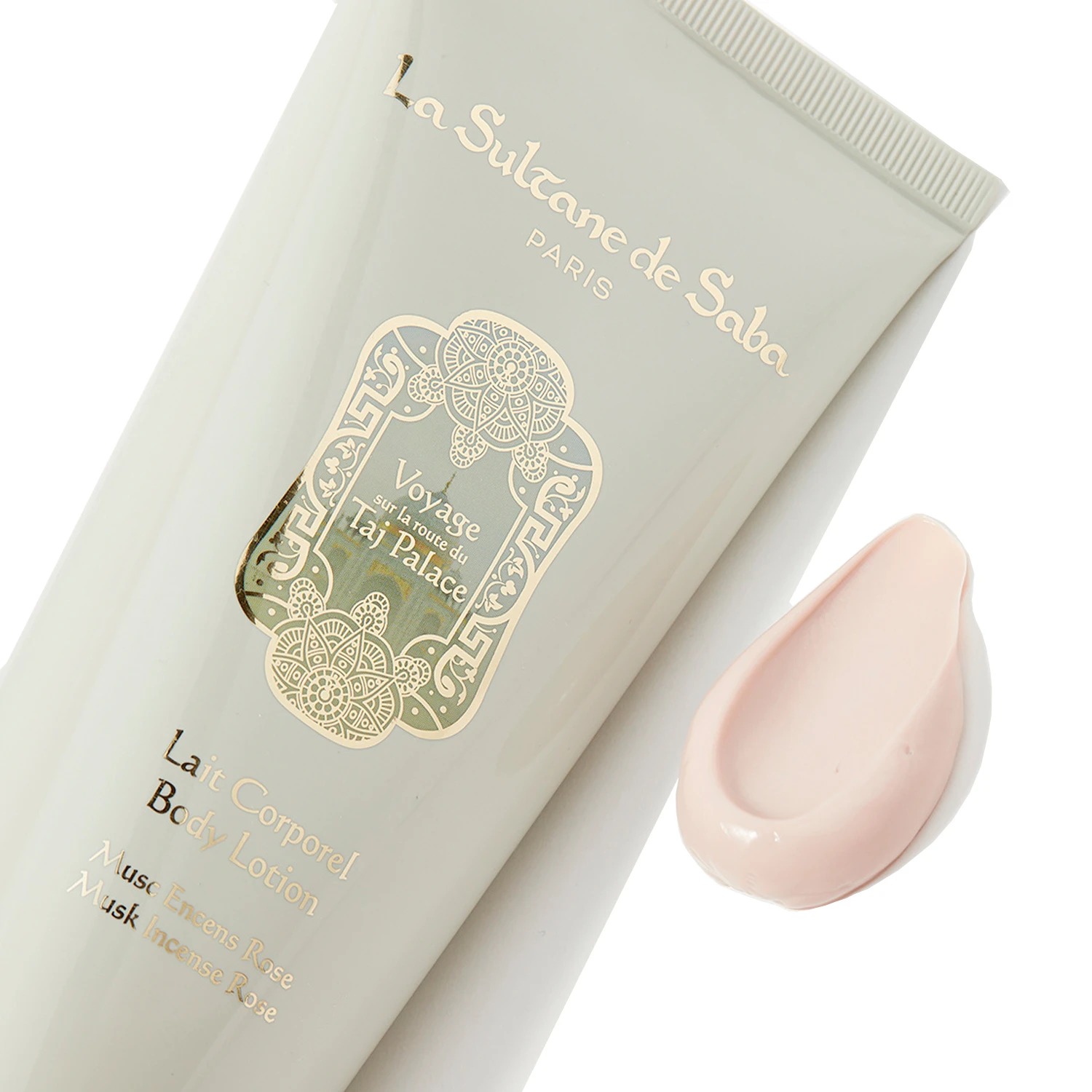 La Sultane de Saba Body Lotion Musk Incense Rose, 200 мл-Молочко для тіла з ароматом мускусу, ладану та троянди-зображення_2