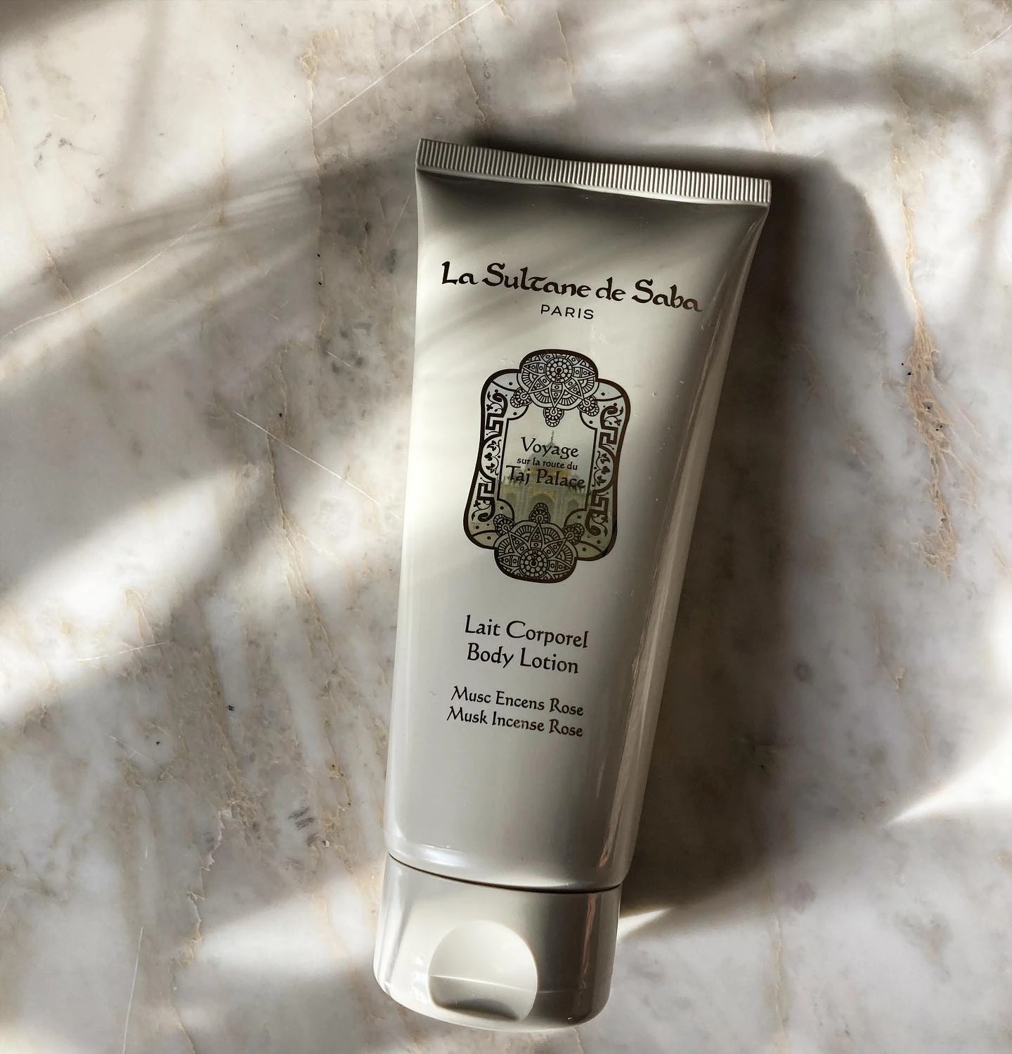 La Sultane de Saba Body Lotion Musk Incense Rose, 200 мл-Молочко для тіла з ароматом мускусу, ладану та троянди-зображення_4