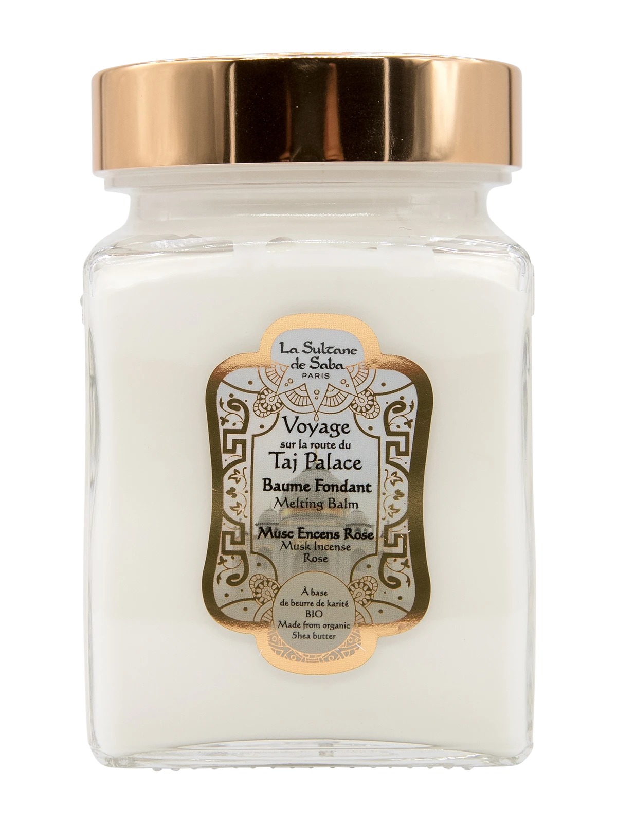 La Sultane de Saba Body Balm Musc Encens Rose, 300 гр / 300 мл-Бальзам для тіла з ароматом мускусу та троянди