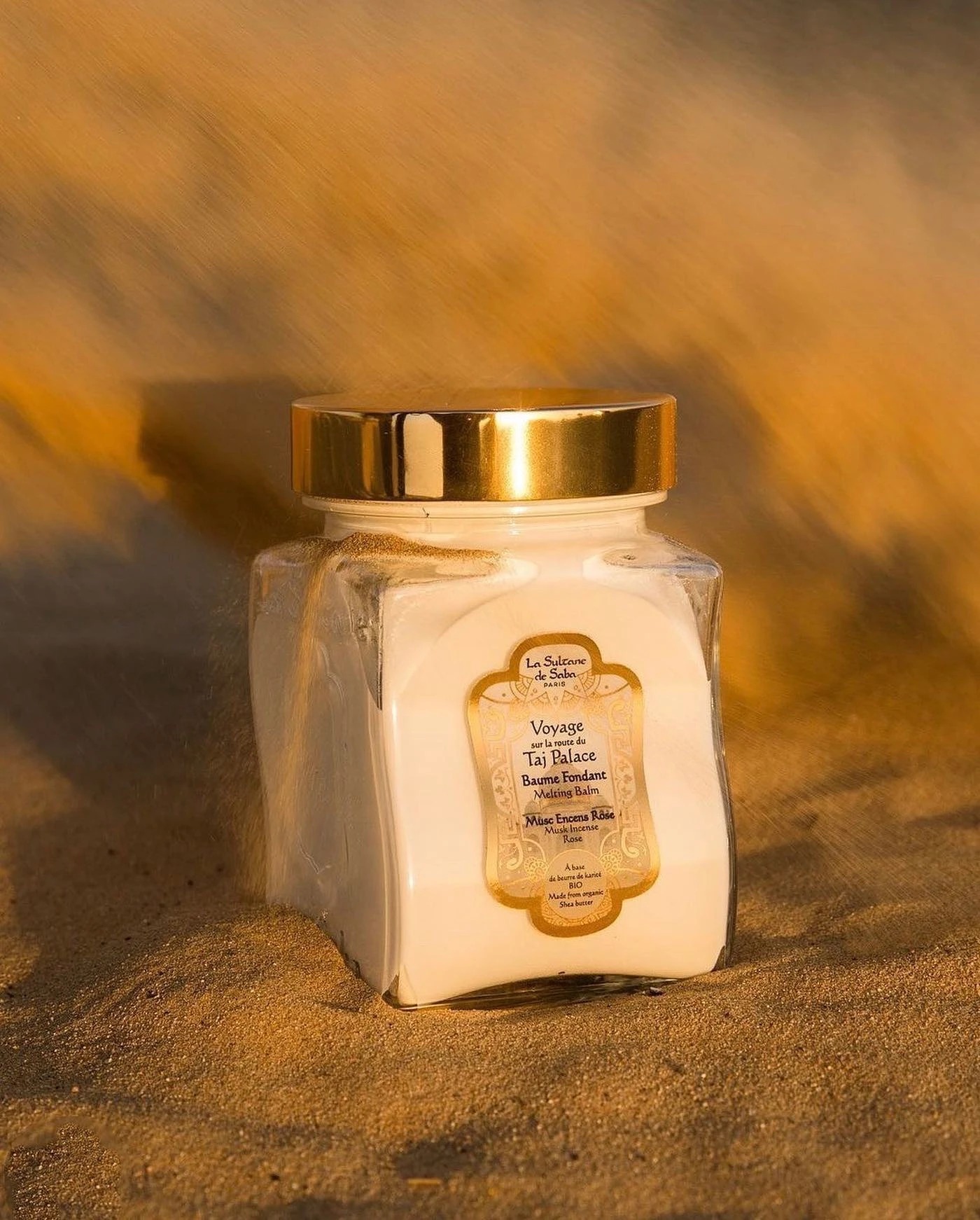 La Sultane de Saba Body Balm Musc Encens Rose, 300 гр / 300 мл-Бальзам для тіла з ароматом мускусу та троянди-зображення_2