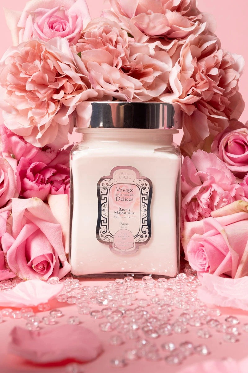 La Sultane de Saba Majestic Balm Rose, 300 г-Бальзам для тіла з ароматом троянди-зображення_2