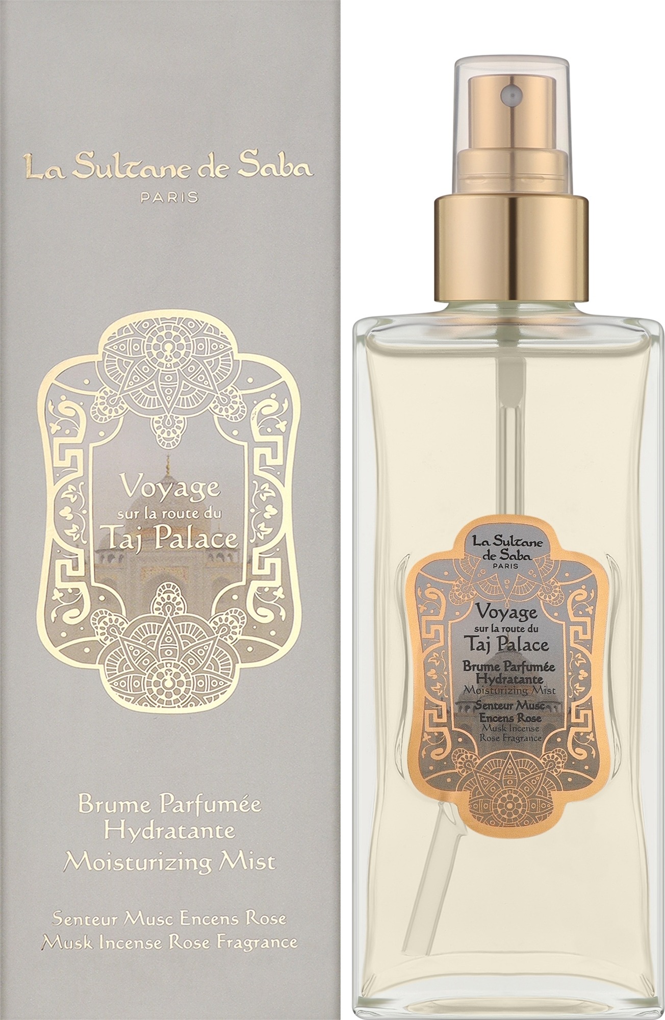La Sultane de Saba Musc Encens Rose — Лосьйон для волосся, Лосьйон для тіла, Спрей для волосся, Спрей для тіла, 200 ml-Лосьйон для тіла — La Sultane de Saba Musc Encens Rose-зображення_2