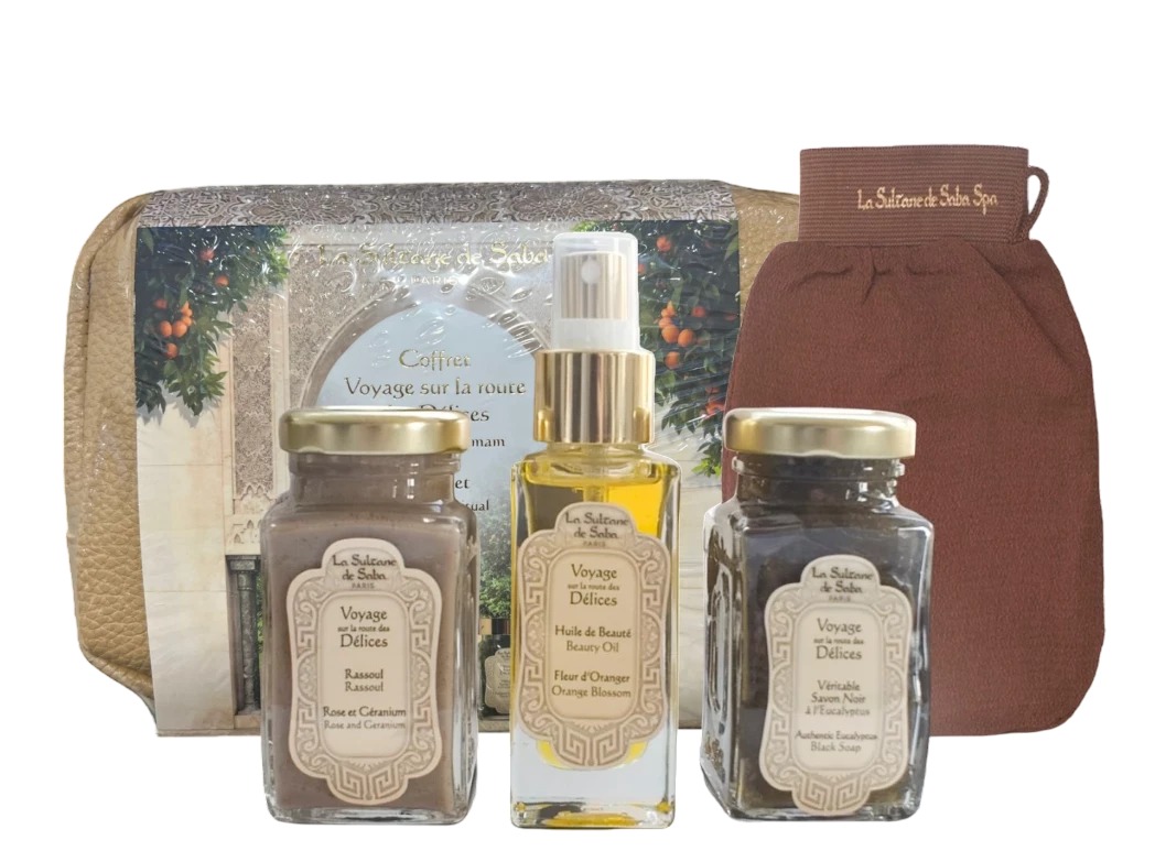 La Sultane de Saba Body Treatment Box, 300 мл / 300 гр-Набір подарунковий