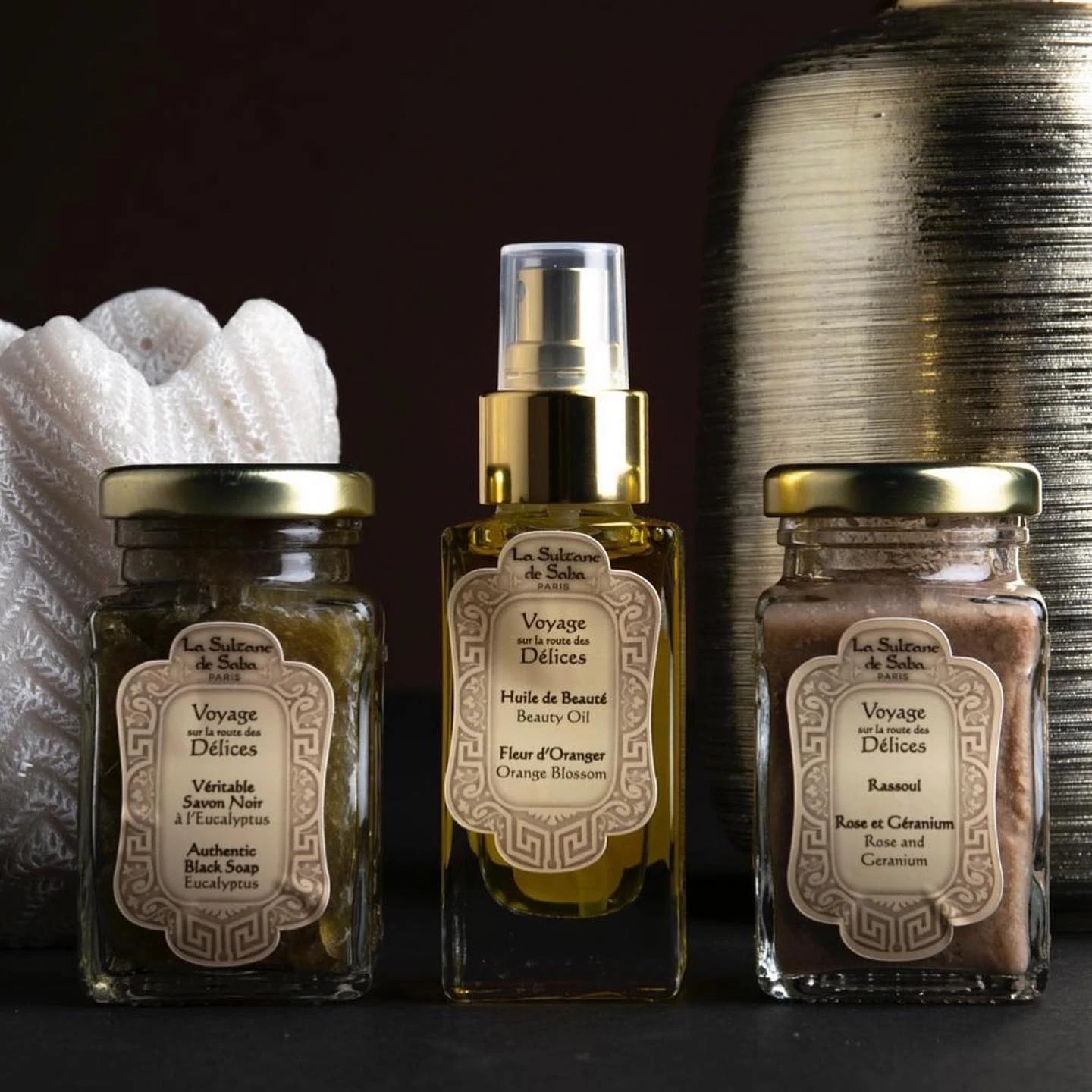 La Sultane de Saba Body Treatment Box, 300 мл / 300 гр-Набір подарунковий-зображення_2