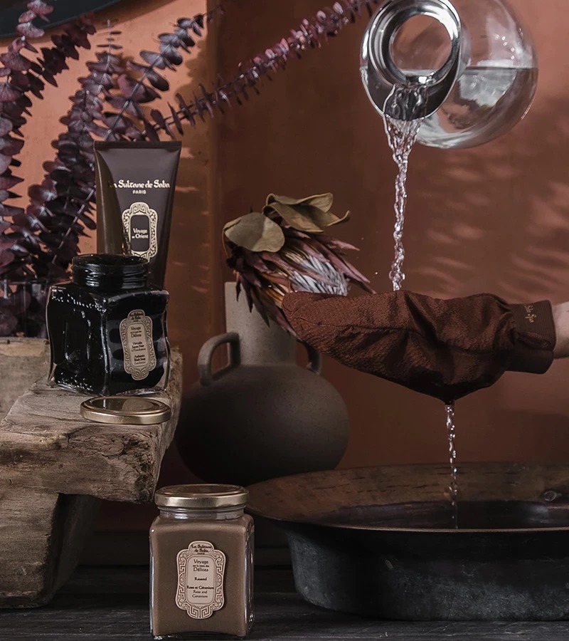La Sultane de Saba Body Treatment Box, 300 мл / 300 гр-Набір подарунковий-зображення_4