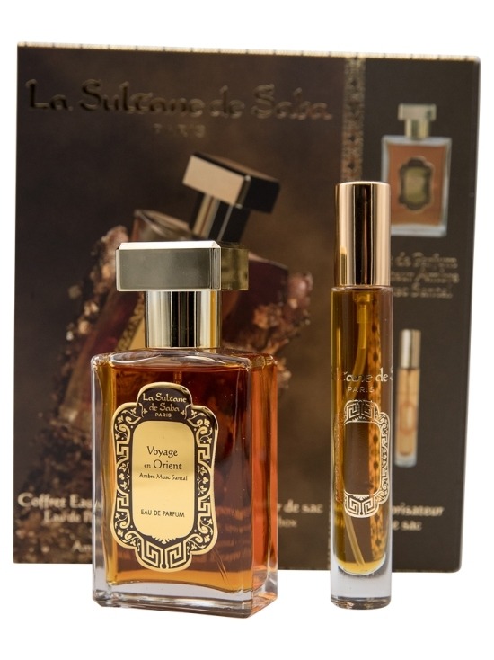 La Sultane de Saba Ambre Musc Santal — Набір, 50 ml-Набір (edp/50ml + edp/mini/10ml) — La Sultane de Saba Ambre Musc Santal