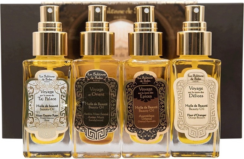 La Sultane De Saba Beauty Oils Set — Набір, COFFRET CORPS 4 HUILES-Набір (b/oil/4x50ml) — La Sultane De Saba Beauty Oils Set