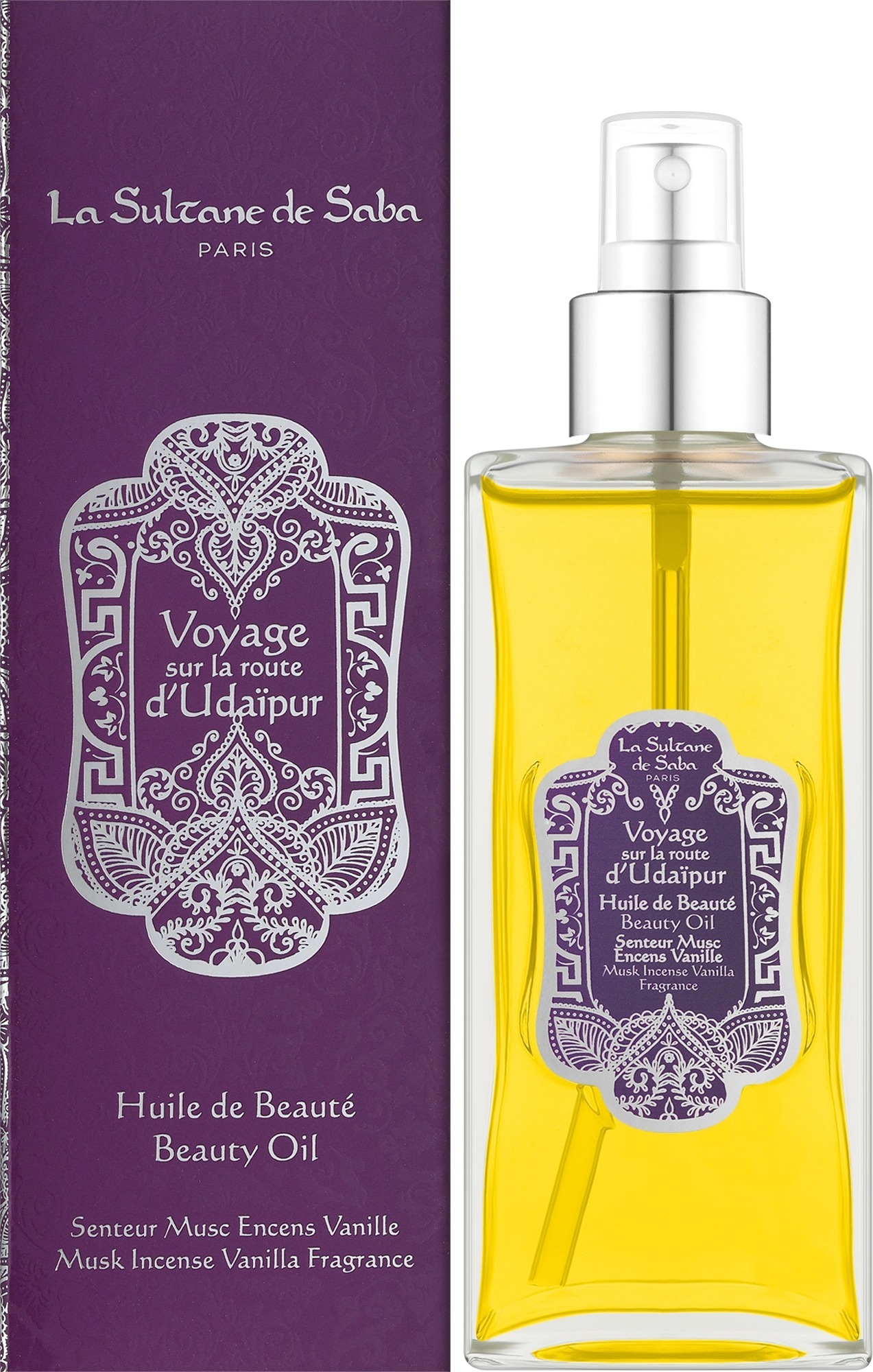 La Sultane de Saba Musk Incense Vanilla — Масло та олія для тіла, 200 ml-Олія для тіла — La Sultane de Saba Musk Incense Vanilla-зображення_2