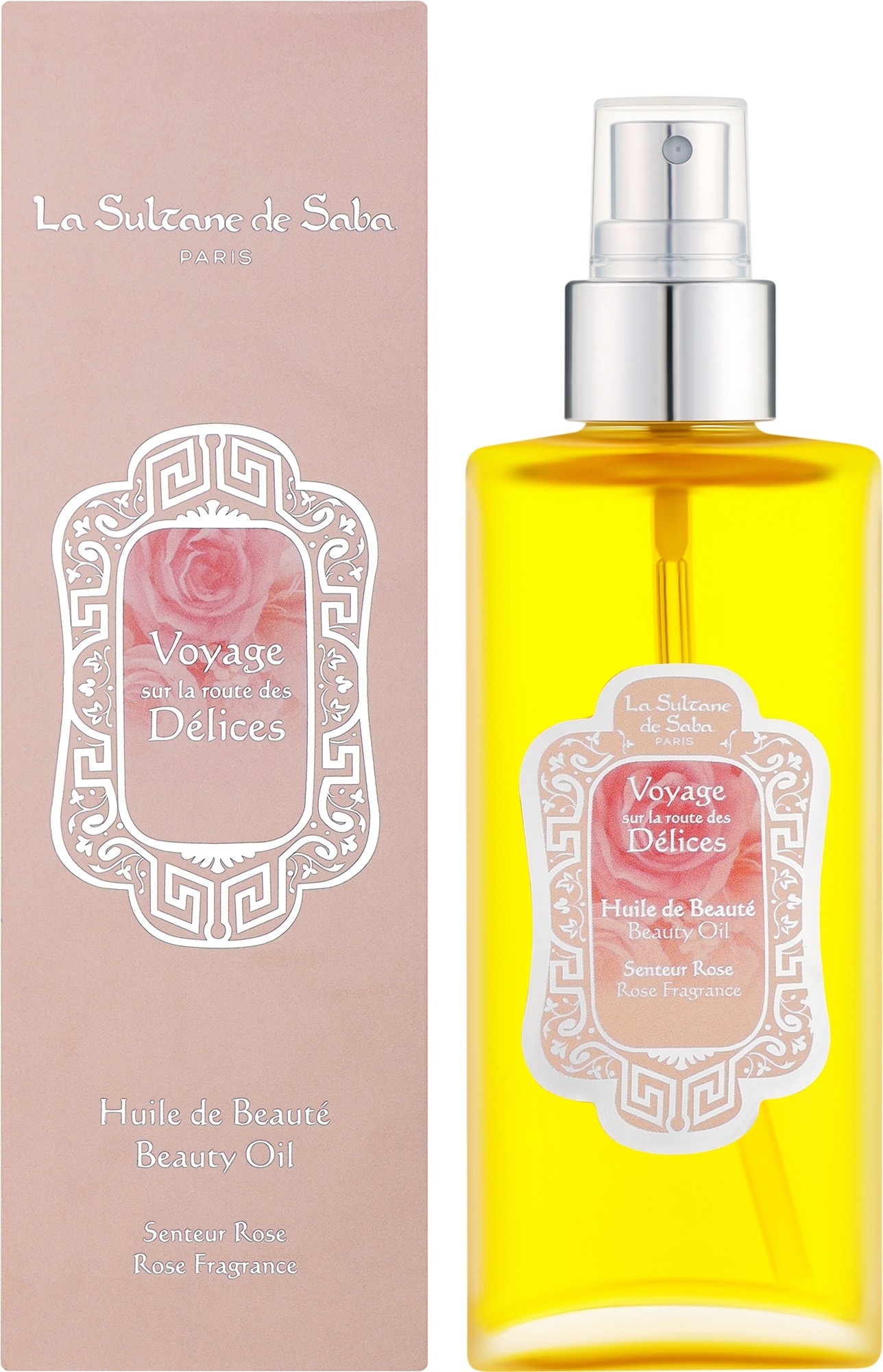 La Sultane De Saba Huile Rose — Масло та олія для волосся, Масло та олія для тіла, 200 ml-Олія для волосся й тіла — La Sultane De Saba Huile Rose-зображення_2