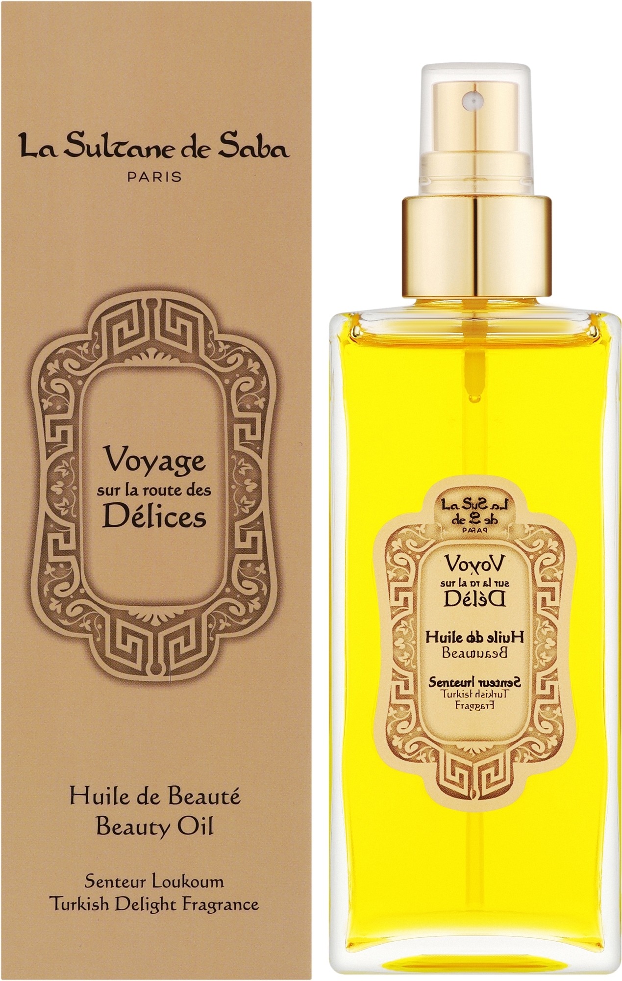 La Sultane De Saba Turkish Delight Beauty Oil — Масло та олія для волосся, Масло та олія для тіла, 200 ml-Олія для тіла — La Sultane De Saba Turkish Delight Beauty Oil-зображення_2