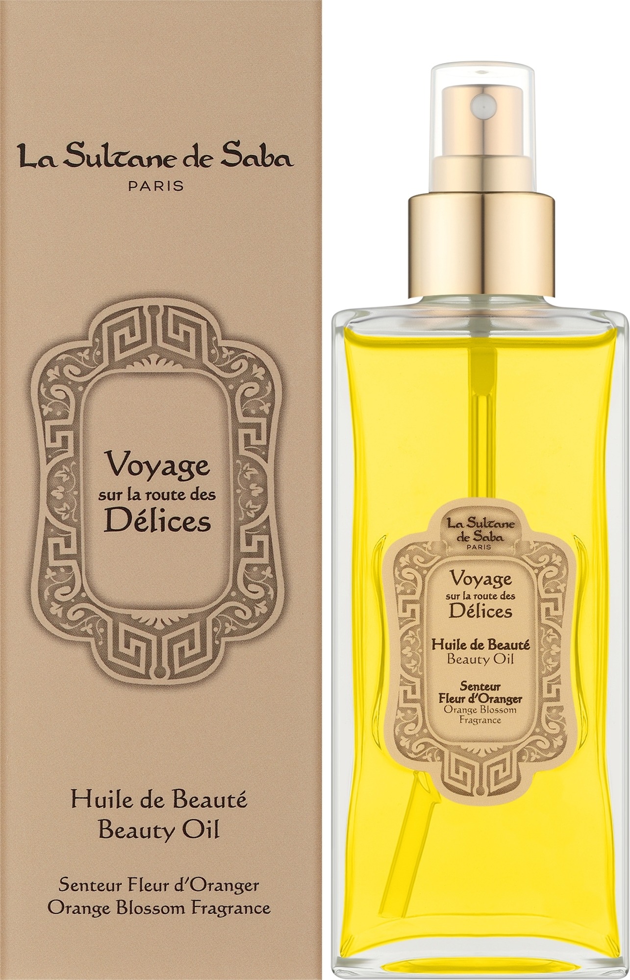 La Sultane de Saba Fleur d'Oranger Orange Blossom — Масло та олія для тіла, 200 ml-Олія для тіла — La Sultane de Saba Fleur d'Oranger Orange Blossom-зображення_2