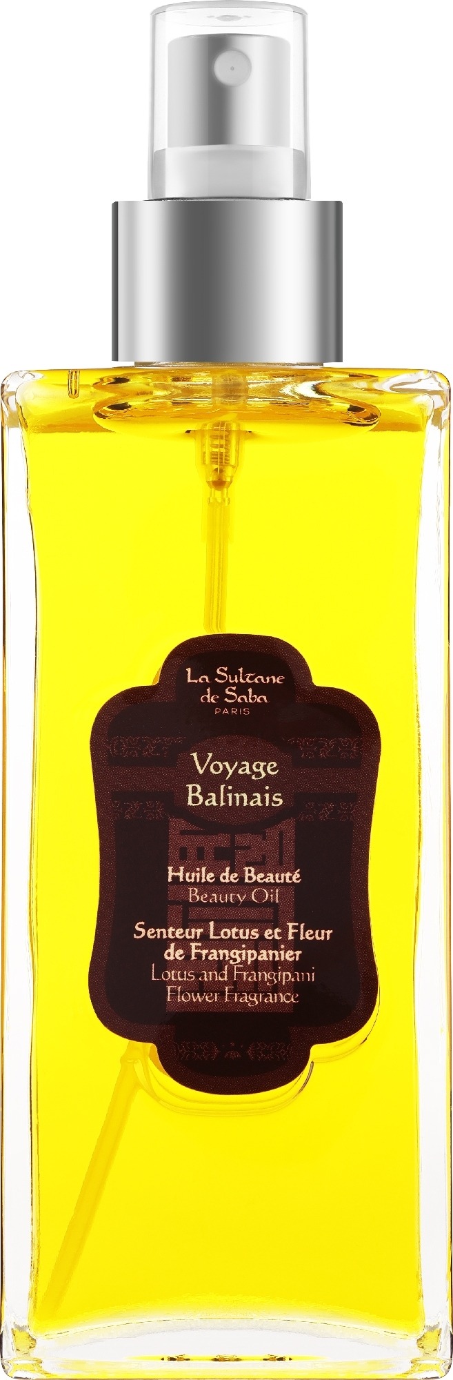 La Sultane De Saba Lotus And Frangipani — Масло та олія для волосся, Масло та олія для тіла, 200 ml-Олія для тіла 