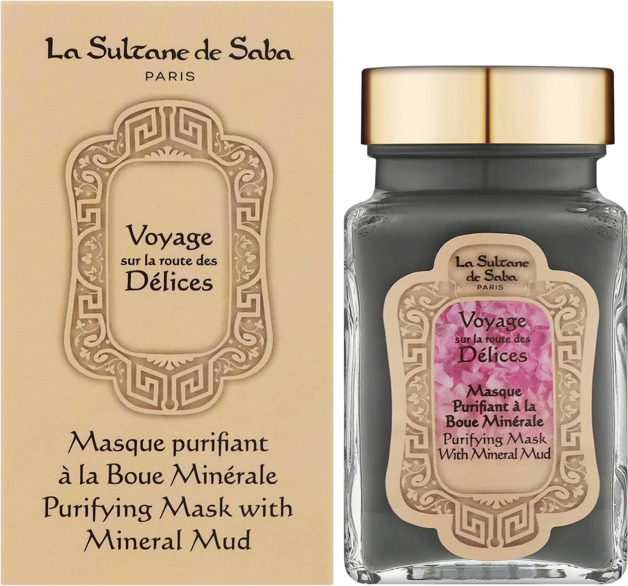 La Sultane De Saba Purifying Mask With Mineral Mud — Маска для обличчя, 100 ml-Маска очищувальна з мінеральною гряззю — La Sultane De Saba Purifying Mask With Mineral Mud-зображення_2